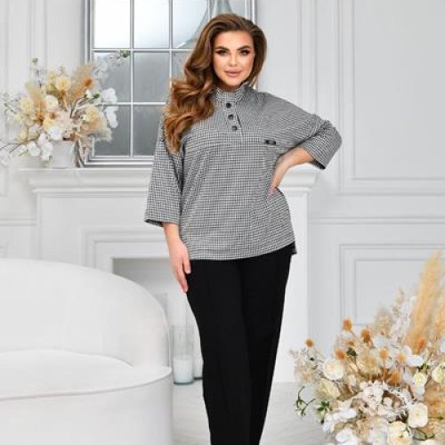 Костюм Iren Veles (48-54) 4054 black (деми) Iren Veles 4054 black