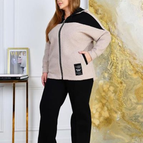 Костюм спорт Iren Veles (52-58) 4058 beige (зима) Iren Veles 4058 beige