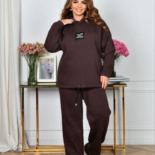 Костюм спорт Iren Veles (52-58) 4059 brown (зима) Iren Veles 4059 brown