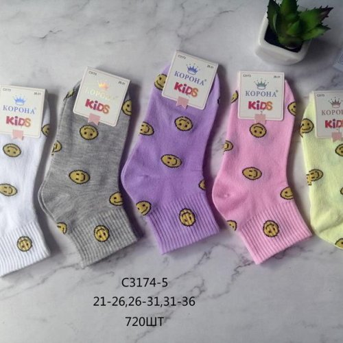 Носки Корона (31-36) C3174-5 mix (31-36) (деми) Корона C3174-5 mix (31-36)