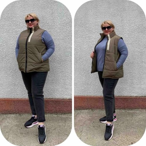 Жилетка BAT (52-62) 95 khaki (деми) BAT 95 khaki