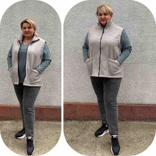 Жилетка BAT (52-58) BT119 grey (деми) BAT BT119 grey