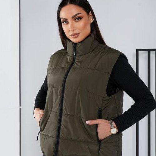Жилетка BAT (44-52) BT122 khaki (деми) BAT BT122 khaki