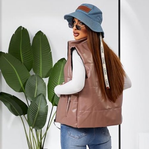 Жилетка BAT (42-52) BT128 beige (деми) BAT BT128 beige