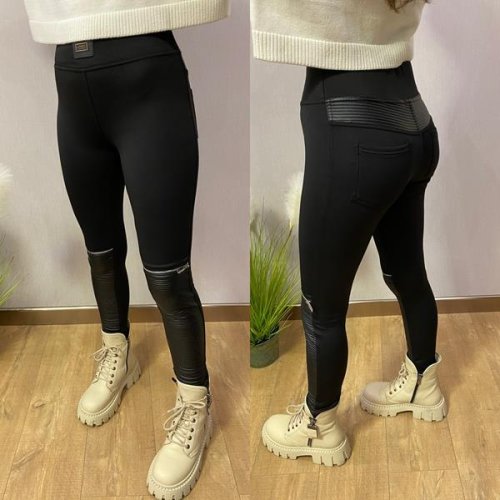 Лосины Valentina (42-46) VL54 black (деми) Valentina VL54 black