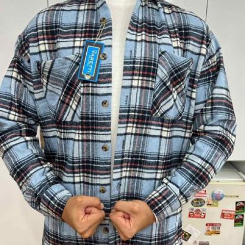 Рубашка Nik (M-2XL) 55774 l.blue (деми) Nik 55774 l.blue
