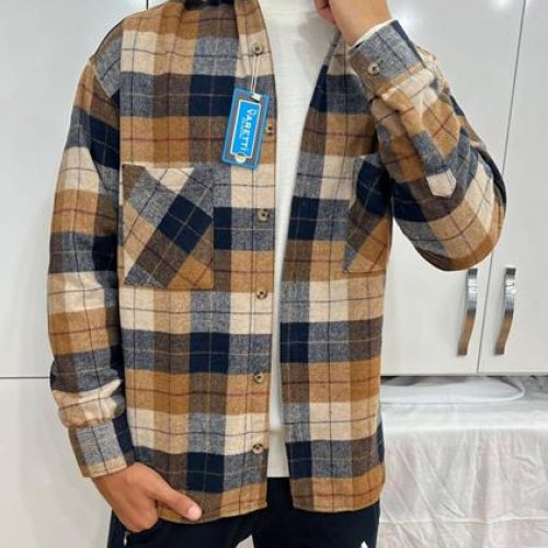 Рубашка Nik (M-2XL) 55775 beige (деми) Nik 55775 beige