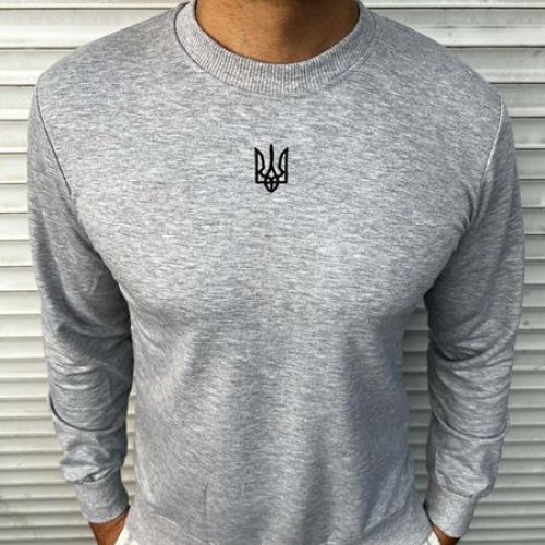 Свитер Nik (2XL-6XL) 55789 grey (деми) Nik 55789 grey