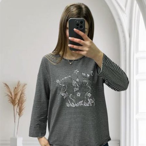 Свитер Novetly Store (50-56) 25056 black (деми) Novetly Store 25056 black