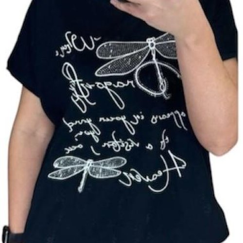 Футболка Novetly Store (L-2XL) 25306 black (лето) Novetly Store 25306 black