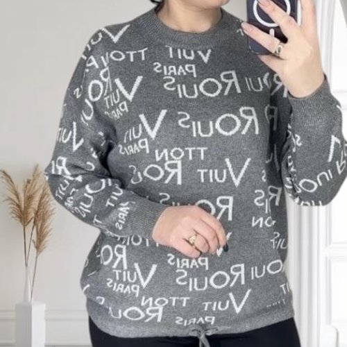 Свитер Novetly Store (48-54) 25401 grey (деми) Novetly Store 25401 grey