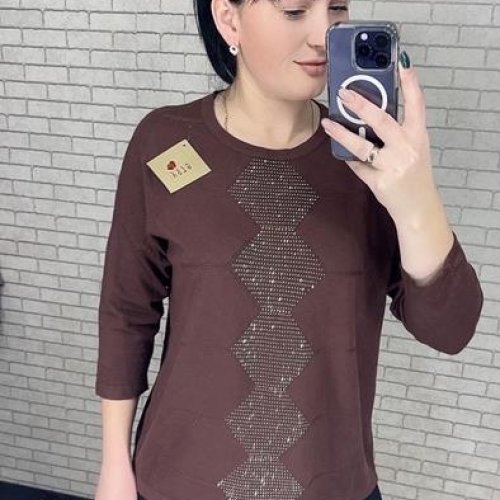 Свитер Shipi (48-52) 25206 brown (деми) Shipi 25206 brown