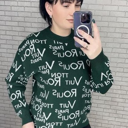 Свитер LeVisha (52-56) 25401 green (деми) LeVisha 25401 green