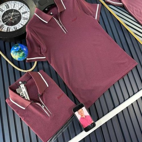 Футболка 2BRO (M-2XL) BR401 wine (лето) 2BRO BR401 wine