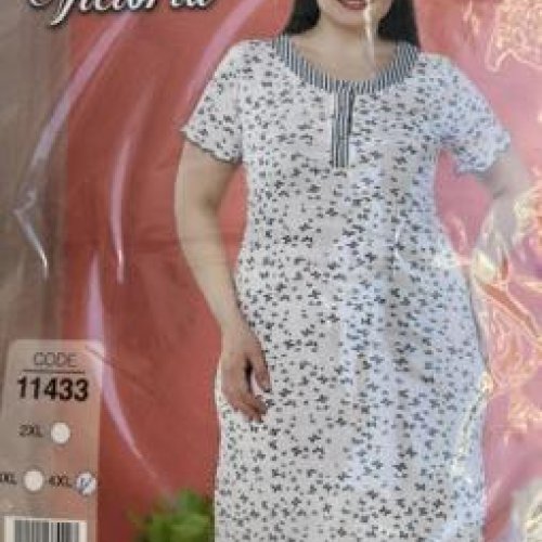 Ночнушка Disneyopt (2XL-4XL) 11433 l.grey (лето) Disneyopt 11433 l.grey
