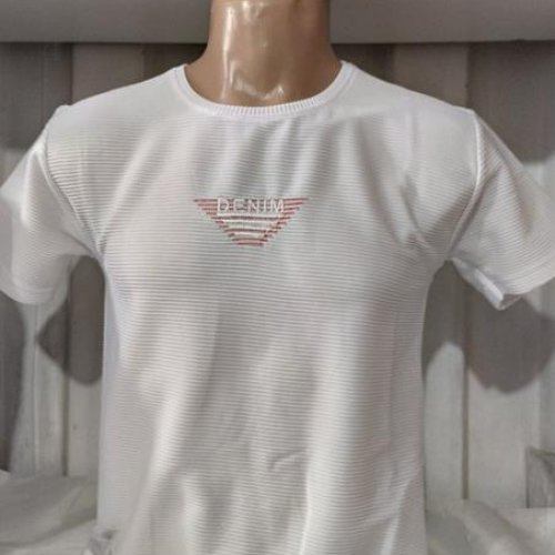 Футболка Panda (M-2XL) 1599 white (лето) Panda 1599 white