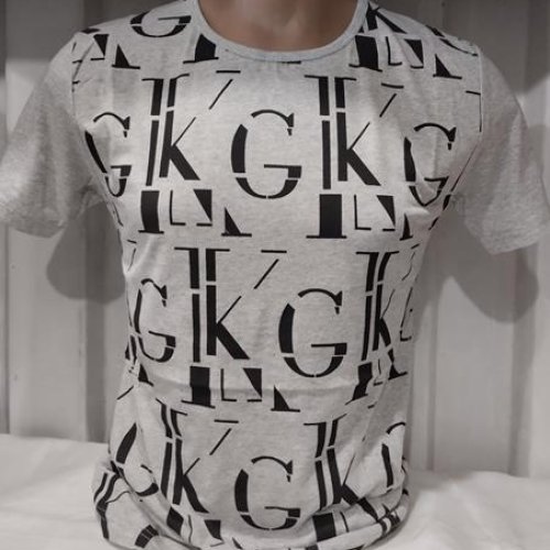 Футболка Panda (M-2XL) 1623 grey (лето) Panda 1623 grey