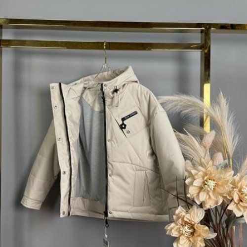 Куртка Delfinka (128-152) 1117 l.beige (деми) Delfinka 1117 l.beige