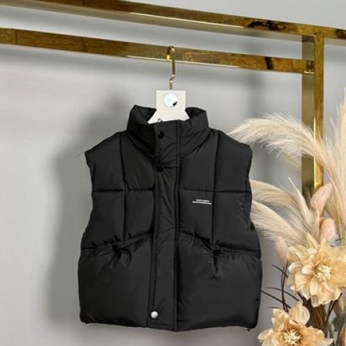 Жилетка Delfinka (90-130) 8165 black (деми) Delfinka 8165 black