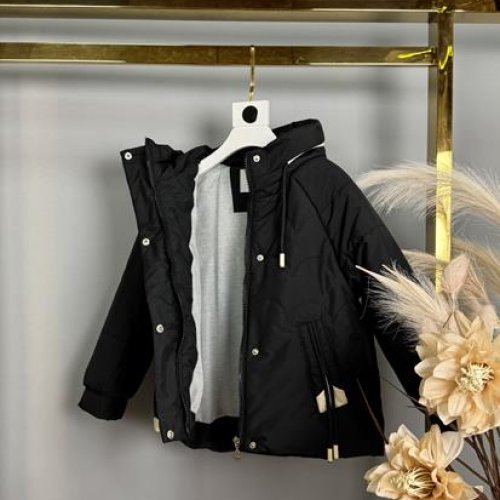 Куртка Delfinka (104-128) 861 black (деми) Delfinka 861 black