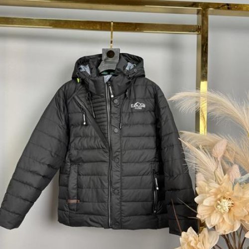 Куртка Delfinka (116-140) B35 black (деми) Delfinka B35 black