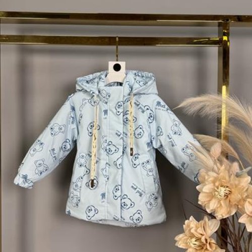 Куртка Delfinka (86-110) B805 l.blue (деми) Delfinka B805 l.blue