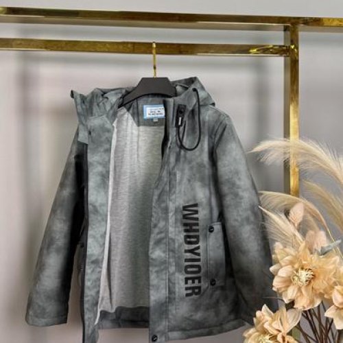 Куртка Delfinka (140-164) B812 l.grey (деми) Delfinka B812 l.grey