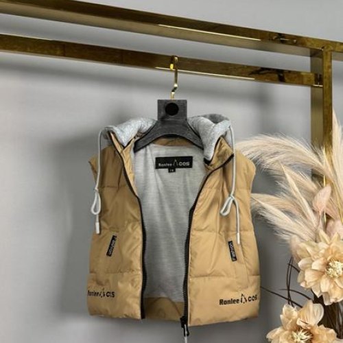 Жилетка Delfinka (74-110) DF14 beige (деми) Delfinka DF14 beige
