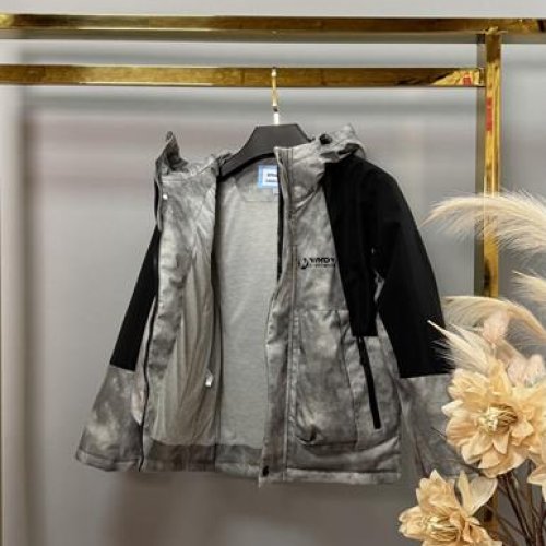Куртка Delfinka (122-146) DF2 grey (деми) Delfinka DF2 grey