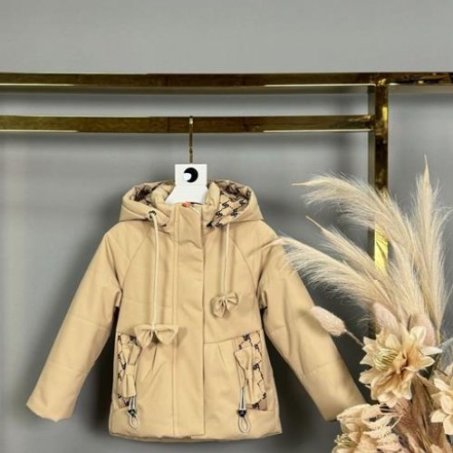 Куртка Delfinka (92-116) M707 beige (деми) Delfinka M707 beige