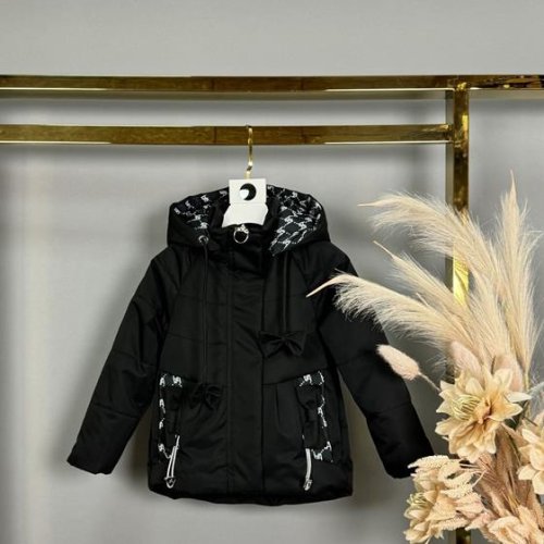 Куртка Delfinka (92-116) M707 black (деми) Delfinka M707 black