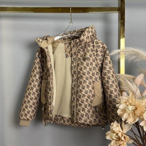 Куртка Delfinka (104-128) YS71 beige (деми) Delfinka YS71 beige