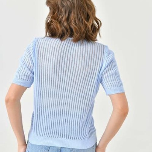 Футболка Karon (one size) 10745 l.blue (лето) Karon 10745 l.blue