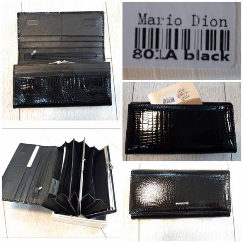 Кошелек Chus (19*10) TH-801A black (деми) Chus TH-801A black
