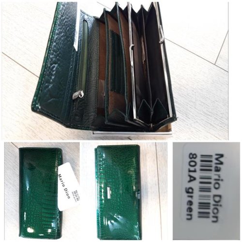 Кошелек Chus (19*10) TH-801A green (деми) Chus TH-801A green