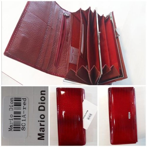 Кошелек Chus (19*10) TH-801A red (деми) Chus TH-801A red