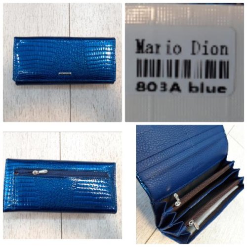 Кошелек Chus (19*10) TH-802A blue (деми) Chus TH-802A blue