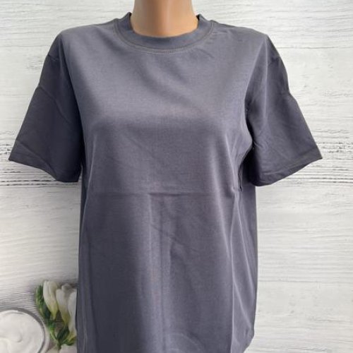 Футболка New Season (S-L) 1151 grey (лето) New Season 1151 grey