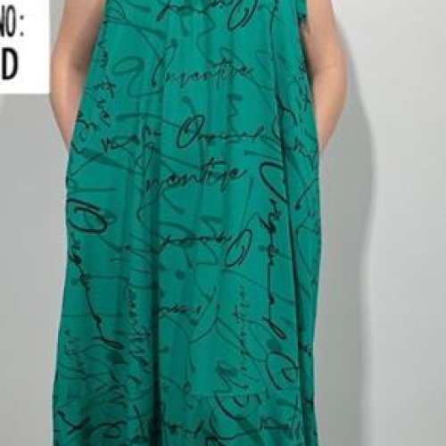 Сарафан BASE (48-52) 1109D green (лето) BASE 1109D green