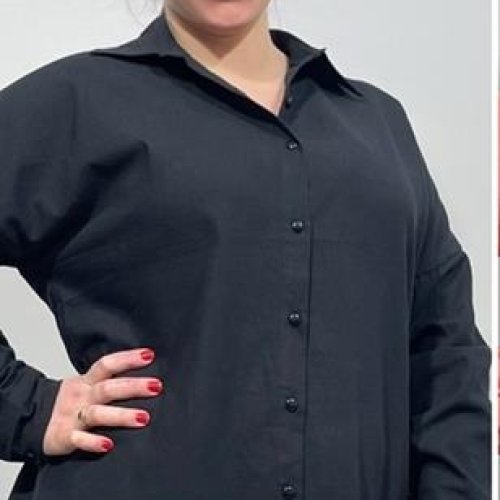 Рубашка BASE (XL-4XL) 263+ black (деми) BASE 263+ black