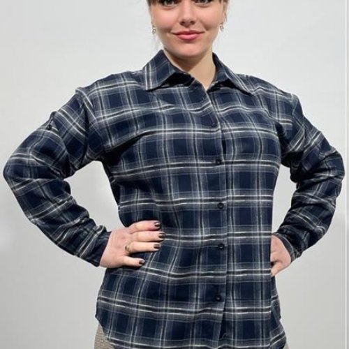Рубашка BASE (2XL-5XL) 505+ navy (деми) BASE 505+ navy