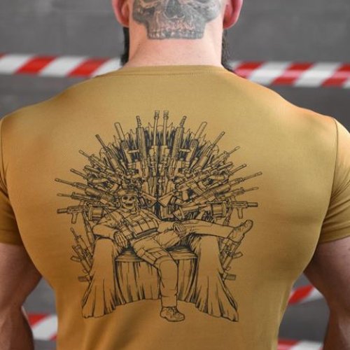 Футболка Madoka (M-3XL) 647 koyot (лето) Madoka 647 koyot