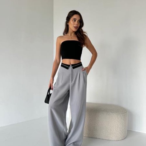 Штаны спорт Dalkosti Shop (S-L) DS203 grey (деми) Dalkosti Shop DS203 grey