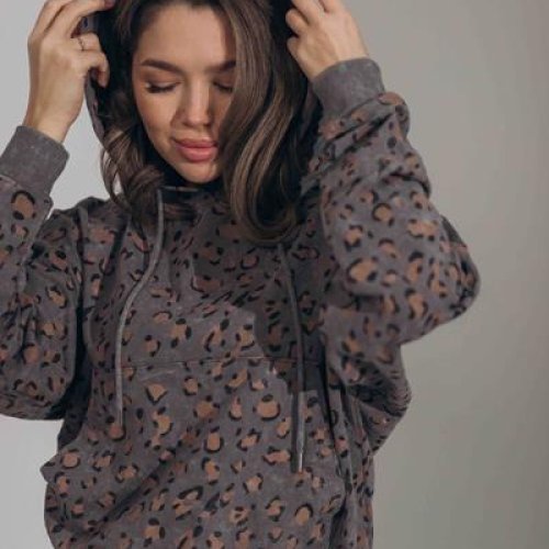 Худи Dalkosti Shop (S-L) DS230 grey (деми) Dalkosti Shop DS230 grey