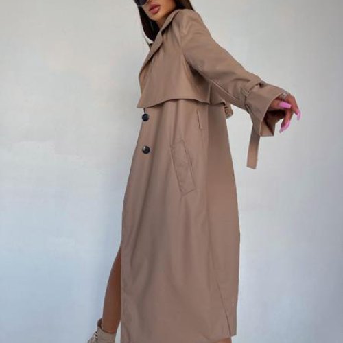 Плащ Beliakova (42-46) 558 beige (деми) Beliakova 558 beige
