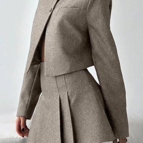 Костюм Beliakova (42-46) 639 beige (деми) Beliakova 639 beige