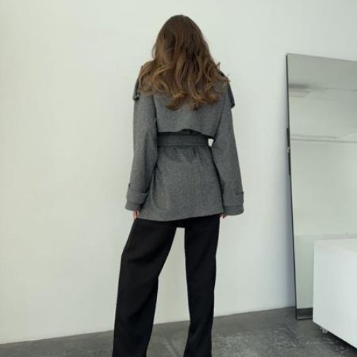 Пальто Beliakova (42-46) 647 grey (деми) Beliakova 647 grey