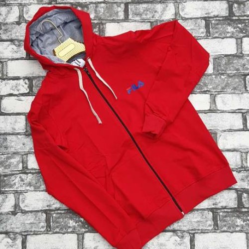 Кофта спорт Sport style (M-2XL) 23-1 red (деми) Sport style 23-1 red