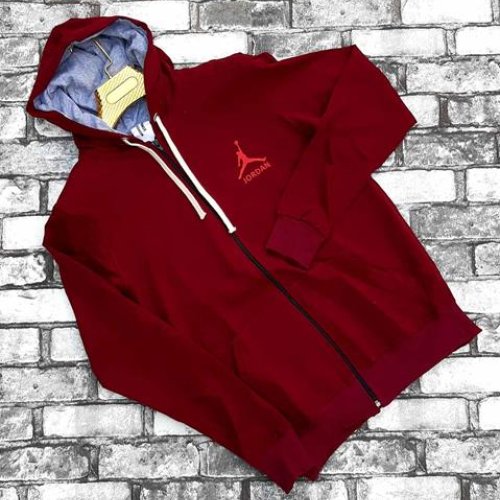 Кофта спорт Sport style (M-2XL) 23-1-2 wine (деми) Sport style 23-1-2 wine