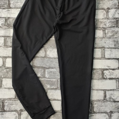 Штаны спорт Sport style (M-2XL) 1125 black (деми) Sport style 1125 black